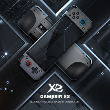 „GameSir X2 Bluetooth“ mobiliųjų žaidimų valdiklis, skirtas „iOS“ ir „Android“ įrenginiams, kurio maksimalus ilgis – 173
