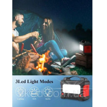 Remax RPP-325 150W nešiojama įkrovos stotelė 36000mAh AC 220C maitinimo lizdas + PD GaN 60W + 3x USB 63W juoda Remax RPP-325 150W nešiojama įkrovos stotelė 36000mAh AC 220C maitinimo lizdas + PD GaN 60W + 3x USB 63W juoda