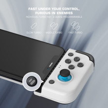 GameSir X2 Ligtning iOS Mobile Gaming Controller with max Apple smartphone fix 173mm lenght White