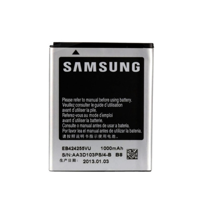 Samsung EB424255VU Battery for Samsung S3350 S3850 S5220 S5222 S5530 i5510 S7230 Li-Ion 1000mAh