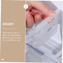 Riff Universal Strong Partition Board (for Side Door Divider for Refrigerator, boxes) adjust for length from 8 to 12 cm Riff Universal Strong Partition Board (for Side Door Divider for Refrigerator, boxes) adjust for length from 8 to 12 cm