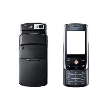 Samsung D800 Full body without battery cover and bottom part of slider Original Black