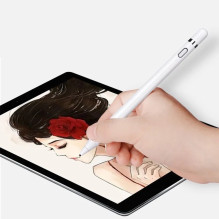 Riff DZ870 įkrovimo universalus didelio jautrumo 1.4 itin plonas antgalis jutikliniams ekranams, juodas