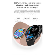 Riff Y66 5.0 BT Multifunctional Smart watches - Call / Heart rate / Specifications for iOS / Android Pink