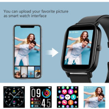 Riff T500 IPS Touch Aluminum Sport Smart Watch with Heartrate & Blood presure monitor Rose Riff T500 IPS Touch Aluminum Sport Smart Watch with Heartrate & Blood presure monitor Rose