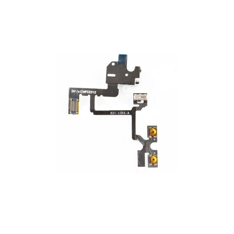 Flex for iPhone 4 Headphone Jack Audio Flex Cable ORG White