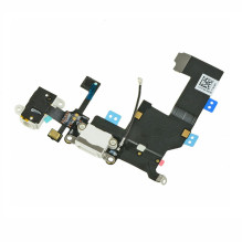 Flex for iPhone 5 audio and charging connector ORG white
