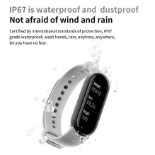 „MyTime MT6“ išmanioji apyrankė su IP67 širdies ritmo ir kraujospūdžio / socialinių tinklų / miego monitoriumi, raudona „MyTime MT6“ išmanioji apyrankė su IP67 širdies ritmo ir kraujospūdžio / socialinių tinklų / miego monitoriumi, raudona