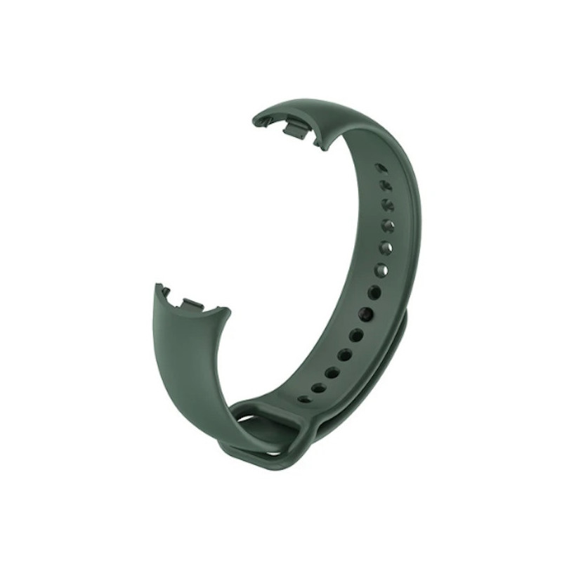 Riff Silicone strap for Xiaomi Mi Band 8 / Mi Band 9 series Green