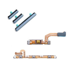 FULL SET Volume Button Power Switch On Off Key Flex Cable For Samsung Galaxy G950 / G955 / N950 S8 / S8+ Original Blue