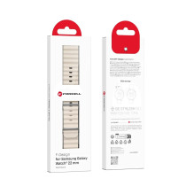 Forcell FS01 Silicone strap for Samsung watch 20mm Beige