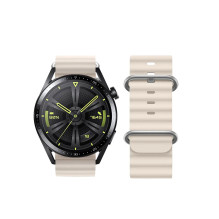 Forcell FS01 Silicone strap for Samsung watch 20mm Beige