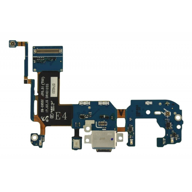 Flex for Samsung G955 S8 Plus for plugin, microphone, with antenna extension (used Grade A) Original