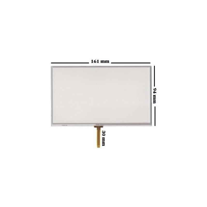 7 inch 4Wire Resistive Touch Panel TouchScreen Digitizer Screen 161 x 94 mm