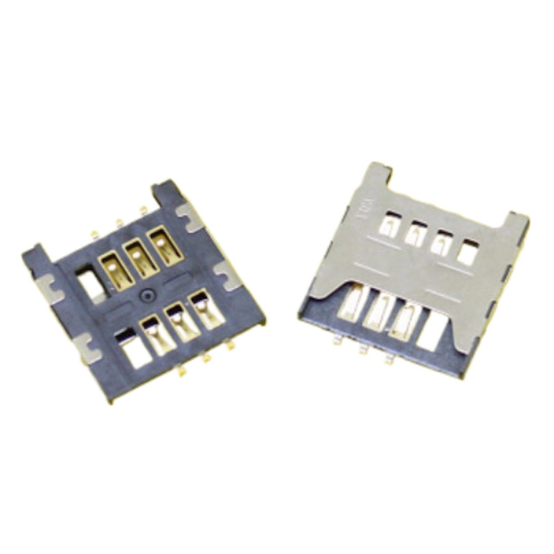 Sim Card Reader Socket For Samsung Galaxy E1190 E1200M E1200 I9070 S6810 E1272 C3303 Original