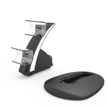 Riff HP253 PS5 Controller charging double dock charger Black Riff HP253 PS5 Controller charging double dock charger Black