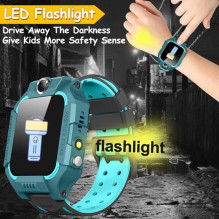 Riff Q19 Smart kids watches 360 with GPS / 1.44" touch screen / 400mAh Green