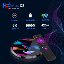 RIFF H96 MAX X3 Smart TV Box Amlogic S905X3 4Gb + 128Gb