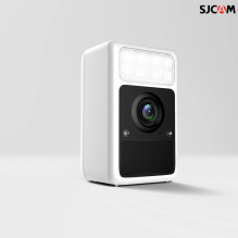 SJCam S1 2K Home Indoor &amp; Outdoor IP65 HD Long battery Life Camera &amp; Super Night Vision 2.33'' LCD White