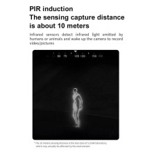 SJCam S1 2K namų vidaus ir lauko kamera su IP65 HD ilga baterijos veikimo trukme ir itin geru naktinio matymo funkcija, 