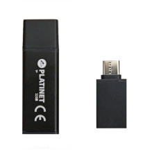 Super išpardavimas - Platinet PMFEC32B 2in1 32GB USB 2.0 ir Micro Type-C USB kištuko OTG adapteris Planšetinis kompiuter Super išpardavimas - Platinet PMFEC32B 2in1 32GB USB 2.0 ir Micro Type-C USB kištuko OTG adapteris Planšetinis kompiuter