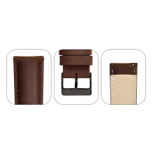 Riff Genuine leather 20mm Universal watch strap (Samsung, Garmin, etc) Brown Riff Genuine leather 20mm Universal watch strap (Samsung, Garmin, etc) Brown