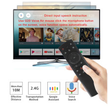 Riff G20S Universal Remote Control 2.4G with Voice Assistant and Gyroscope