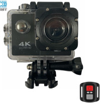 „Riff SPK-1 Ultra HD 4K 16Mpix“ sportinė kamera su „Wi-Fi“ ir 2 colių LCD nuotolinio valdymo pultu bei 8 fiksavimo mecha „Riff SPK-1 Ultra HD 4K 16Mpix“ sportinė kamera su „Wi-Fi“ ir 2 colių LCD nuotolinio valdymo pultu bei 8 fiksavimo mecha