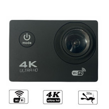 Riff SPK-1 Ultra HD 4K 16Mpix Wi-Fi Sport Camera with 2'' LCD Remote & 8x Fixation Set Black Riff SPK-1 Ultra HD 4K 16Mpix Wi-Fi Sport Camera with 2'' LCD Remote & 8x Fixation Set Black