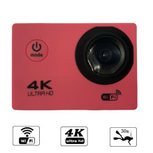 „Riff SPK-1 Ultra HD 4K 16Mpix“ sportinė kamera su „Wi-Fi“ ir 2 colių LCD nuotolinio valdymo pultu bei 8 fiksavimo mecha