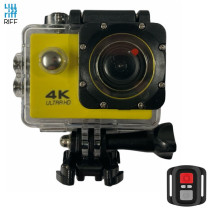 Riff SPK-1 Ultra HD 4K 16Mpix Wi-Fi Sport Camera with 2'' LCD Remote & 8x Fixation Set Yellow Riff SPK-1 Ultra HD 4K 16Mpix Wi-Fi Sport Camera with 2'' LCD Remote & 8x Fixation Set Yellow