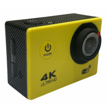 Riff SPK-1 Ultra HD 4K 16Mpix Wi-Fi Sport Camera with 2'' LCD Remote & 8x Fixation Set Yellow Riff SPK-1 Ultra HD 4K 16Mpix Wi-Fi Sport Camera with 2'' LCD Remote & 8x Fixation Set Yellow