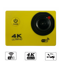 „Riff SPK-1 Ultra HD 4K 16Mpix“ sportinė kamera su „Wi-Fi“ ir 2 colių LCD nuotolinio valdymo pultu bei 8 fiksavimo mecha