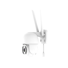 Riff RF-0313 Smart Home 2.4GHz Wi-Fi 4MP OUTDOOR Security Camera with Auto tracking White