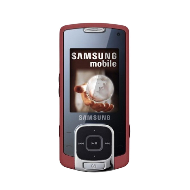 Samsung E330 Front panel top with sensor Original Black Red