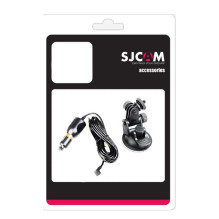 SJCam Original SJ8 Camera Car Suction Cup Fixation + Type-C USB Charger 5V 2A SJCam Original SJ8 Camera Car Suction Cup Fixation + Type-C USB Charger 5V 2A