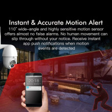 Riff V380 Pro Wireless PTZ Outdoor Wi-Fi Camera IPC-V380-Q10 1080P Full HD IP66 White Riff V380 Pro Wireless PTZ Outdoor Wi-Fi Camera IPC-V380-Q10 1080P Full HD IP66 White