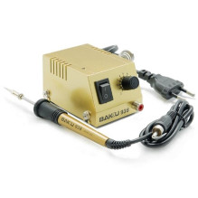 BAKU BK-938 Powerful &amp; Fast Mini Soldering Station 18 Watt Gold