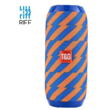 Riff TG117 Universal Wireless Bluetooth Speaker AUX / Micro SD / USB Orange-Blue Riff TG117 Universal Wireless Bluetooth Speaker AUX / Micro SD / USB Orange-Blue