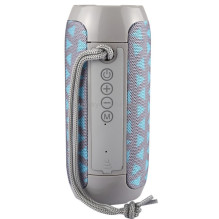 Riff TG117 universali belaidė „Bluetooth“ kolonėlė su AUX / Micro SD / USB pilkai mėlyna Riff TG117 universali belaidė „Bluetooth“ kolonėlė su AUX / Micro SD / USB pilkai mėlyna