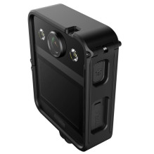 SJCam A20 2K vandeniui atspari, nešiojama kūno kamera su dvigubu mikrofonu, 16 m, 2,33 colio jutikliniu pulteliu, juoda