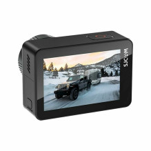 SJCam SJ10 Pro 5G Wi-Fi Waterproof 30m Camera 4K 60fps 6-Axis Gyro 5G 2.33'' UHD IPS LCD Black
