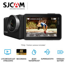 SJCam SJ10 Pro 5G Wi-Fi Waterproof 30m Camera 4K 60fps 6-Axis Gyro 5G 2.33'' UHD IPS LCD Black