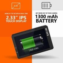 SJCam SJ10 Pro 5G Wi-Fi vandeniui atspari 30 m kamera 4K 60 kadrų per sekundę 6 ašių giroskopas 5G 2,33 colio UHD IPS LC