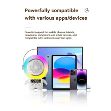 Riff TK66 Astronaut Portable Speaker with Wireless Mic White