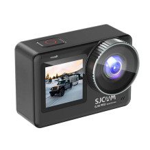 SJCam SJ10 Pro dvigubas LCD 5G Wi-Fi vandeniui atsparus 30m kamera 4K 60 kadrų per sekundę 6 ašių giroskopas IPS 2.33'' 
