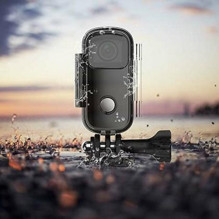 SJCam C100+ Mini 4K veiksmo kamera su nykščiu, atspari vandeniui, 30 m, magnetinis korpusas, „Wi-Fi“, tiesioginio vaizdo