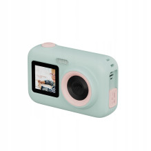 SJCam FunCam Plus Digital Camera for Kids 10MP HD 1080p 2.4" LCD 650mAh Battery Green