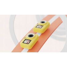 SJCam FunCam Plus Digital Camera for Kids 10MP HD 1080p 2.4" LCD 650mAh Battery Yellow