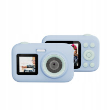 SJCam FunCam Plus skaitmeninis fotoaparatas vaikams, 10MP HD 1080p, 2,4 colio LCD, 650 mAh baterija, mėlynas